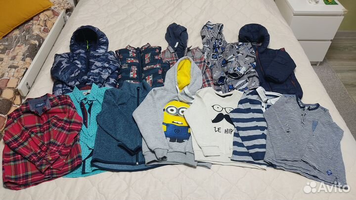 Большой пакет вещей на мальчика 4-5 (104-110)