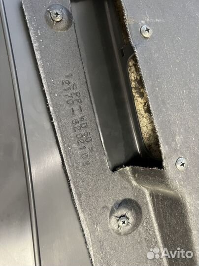 Дверная карта LADA Priora лада приора задняя