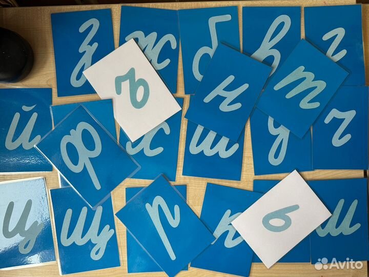 Монтессори материалы буквы сенсорные
