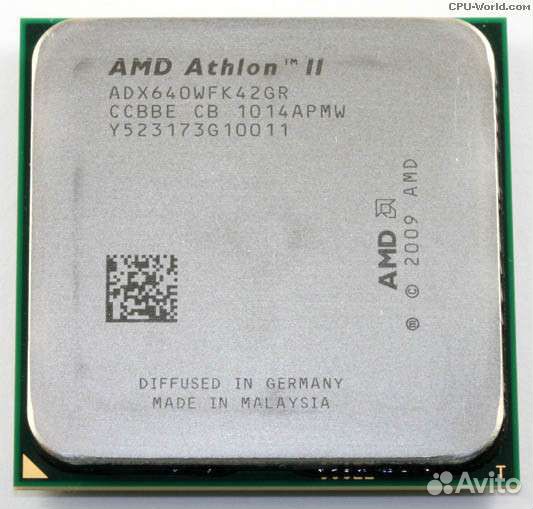 Процессор AMD Athlon II X4 640