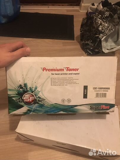 Картридж черный Super Fine CBT-108R00909