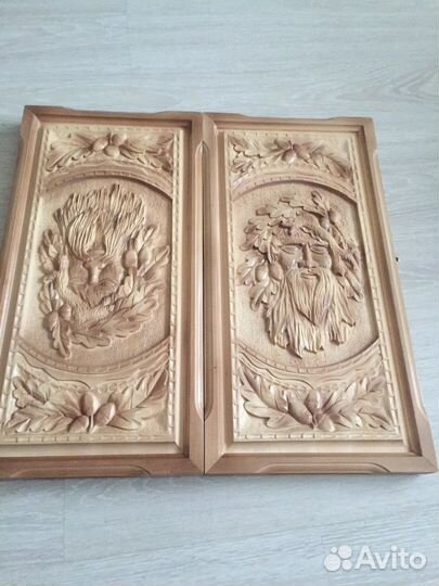 Нарды резные ручной работы