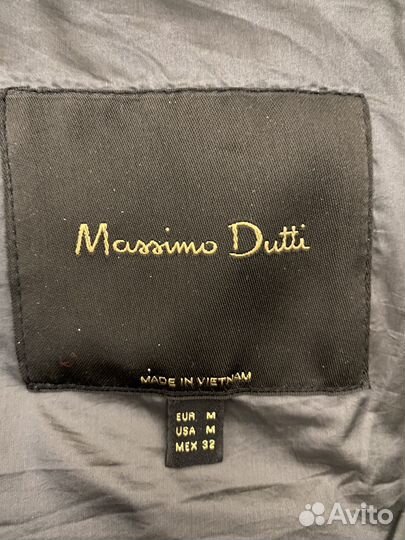 Куртка удомненная легкая женская Massimo dutti 44