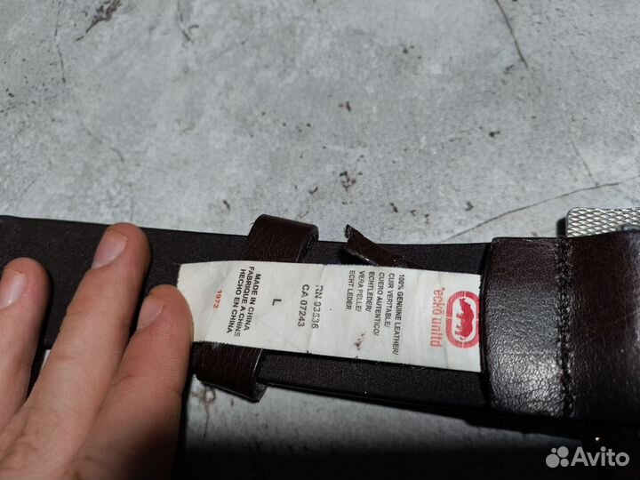 Ecko unltd винтажный рэп ремень