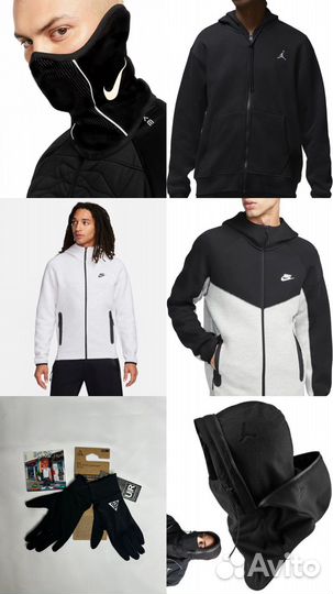 Куртка Пуховик Снуд Перчатки Худи Nike Оригинал