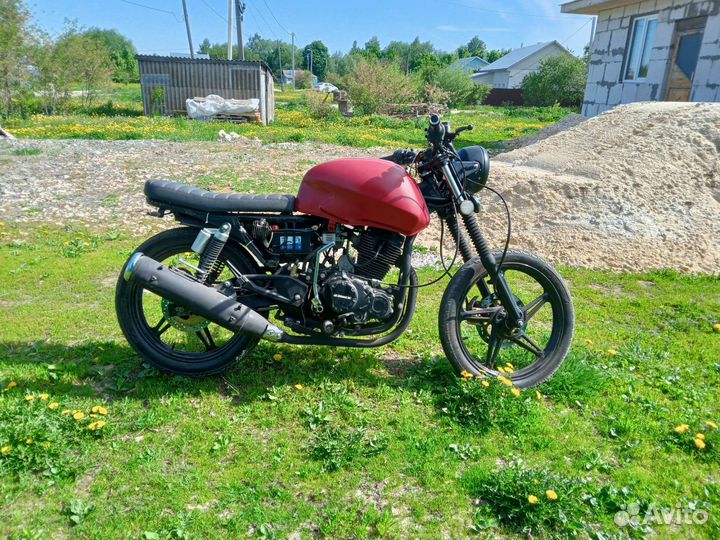 Cafe racer stels delta 200 (scrambler)