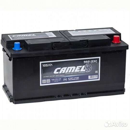Аккумулятор 105 Ah Agm start-stop Camel