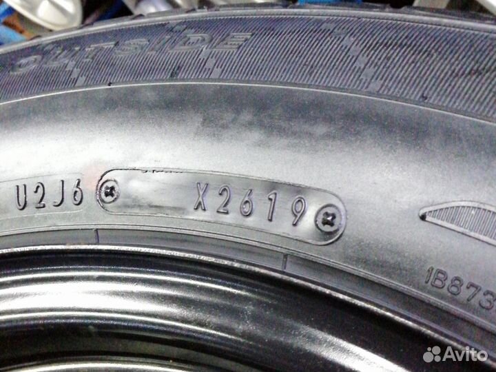 185/70-14 Dunlop Enasave +диски Renault/Nissan