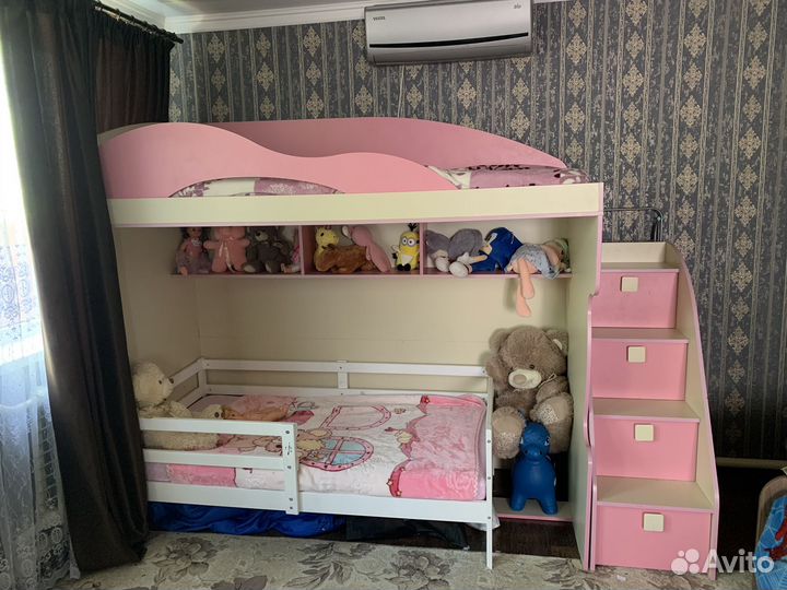 Детская кровать чердак
