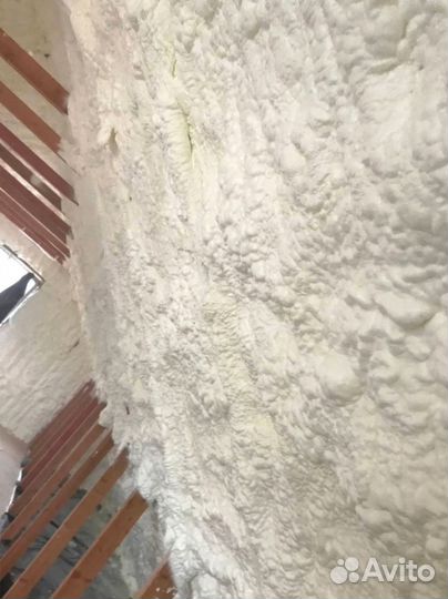 Утепление стен пеноизолом