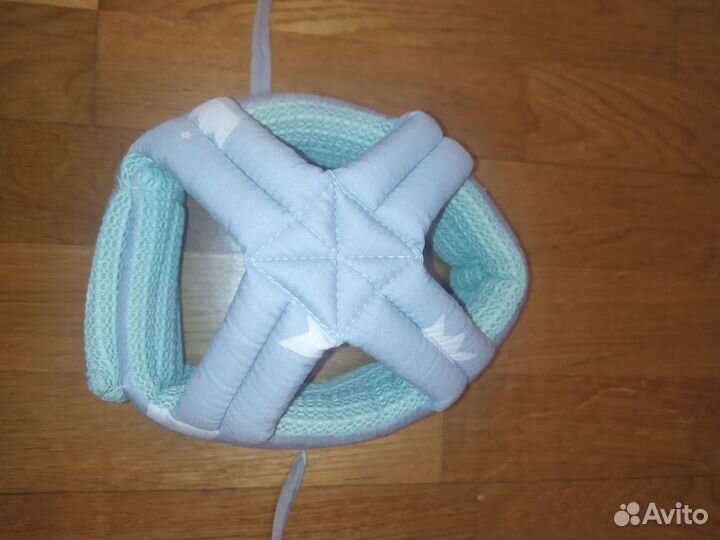 Противоударная шапка-шлем для малыша