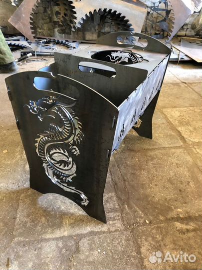 Мангал разборный 3 мм