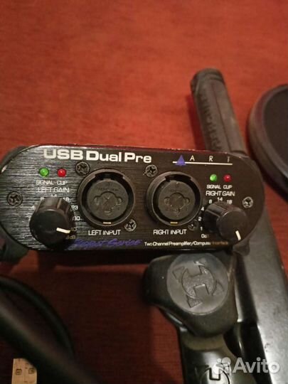 Микрофон behringer b1 + usb усилитель