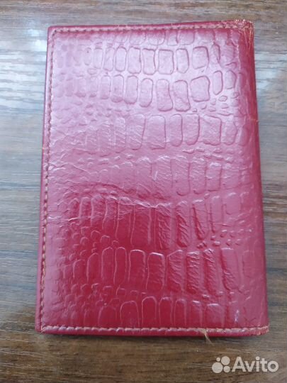 Обложка кожаная партбилета 1974 года