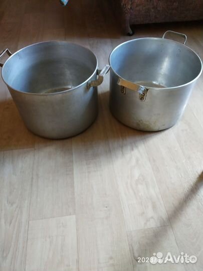 Кастрюля алюминиевая СССР 10 литров