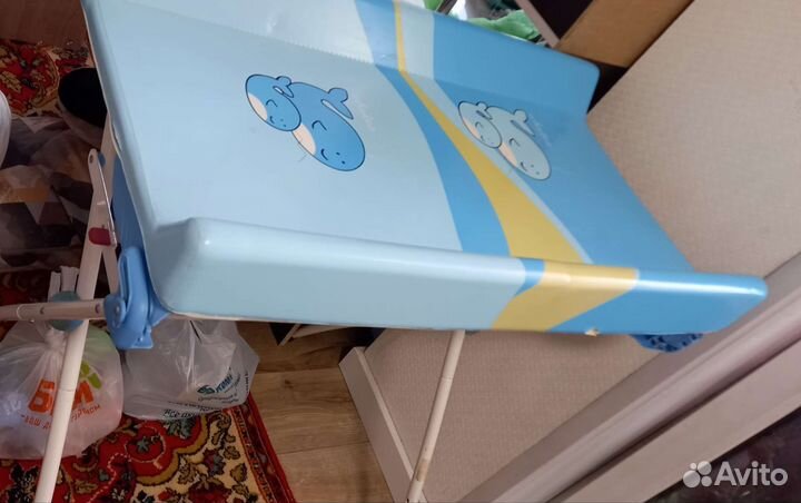 Ванна детская с пеленальным столиком