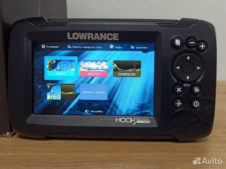 Lowrance Hook Reveal 5 RUS