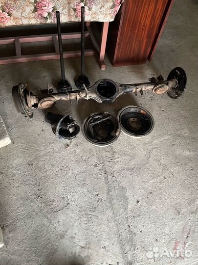 Задний мост в сборе ваз 2107