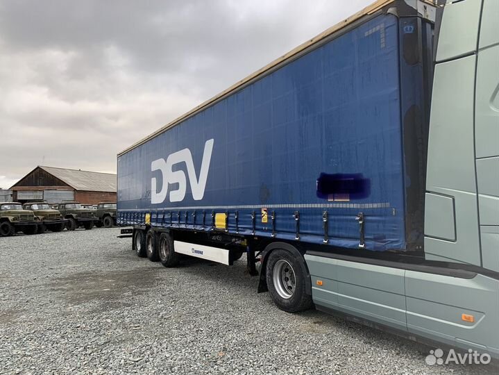 Полуприцеп шторный Krone SD, 2012