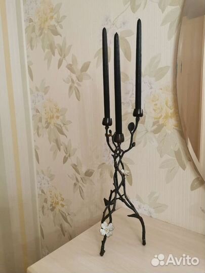 Подсвечник Канделябр Michael Aram Dogwood Кизил