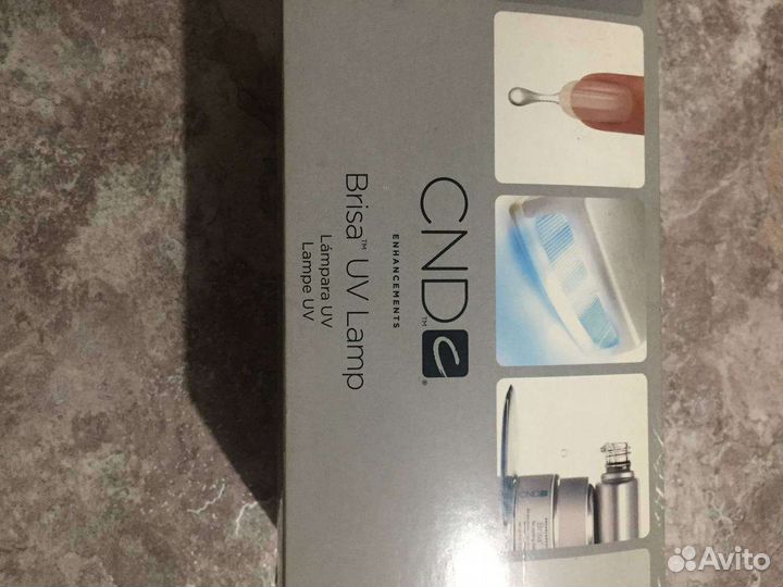 Cnd brisa uv lamp 08001 лампа для гель-лака