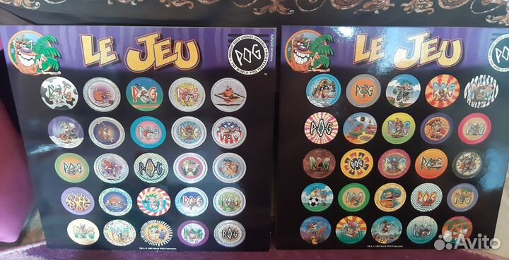 Фишки кепсы pog le jeu