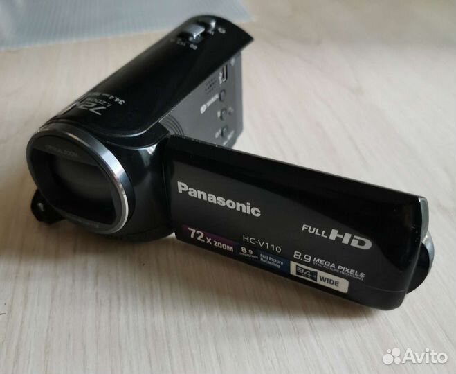 Видеокамера panasonic hc-v110
