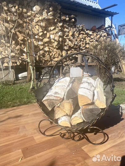 Дровница для камина или печи,себе или в подарок