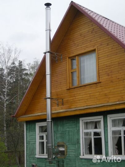 Дымоход Сэндвич-труба Для Дымохода 120х200, L-1м