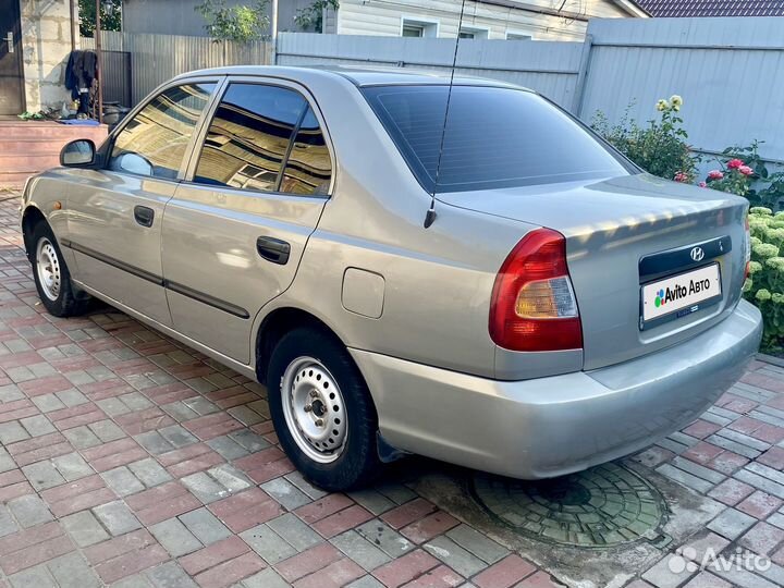 Hyundai Accent 1.5 МТ, 2007, 308 360 км