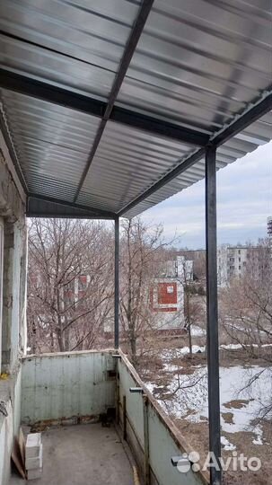 Балконные крыши.балконы.расширение балкона