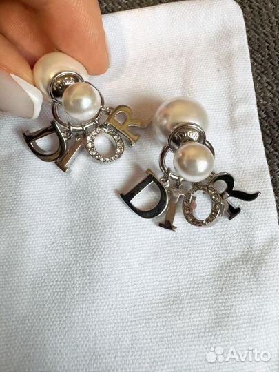 Dior серьги оригинал