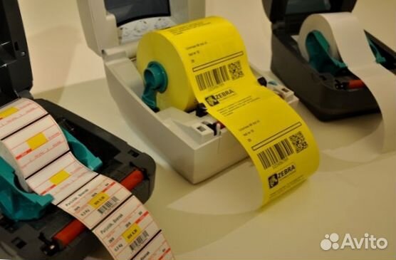 Этикетки Linerless без подложки 58мм х 65м