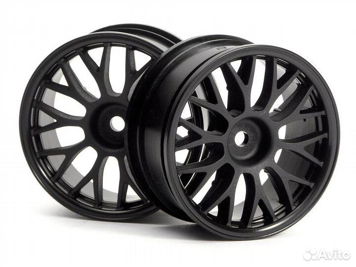 Диски HPI Racing - 1/10 Mesh Wheel 26mm Black