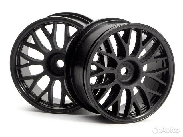 Диски HPI Racing - 1/10 Mesh Wheel 26mm Black