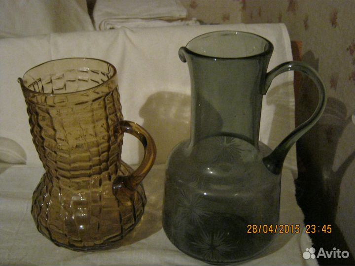 Кувшины для воды, стаканы