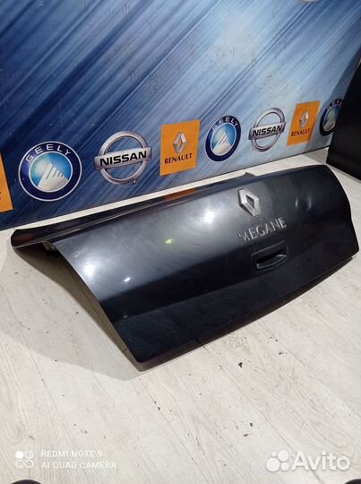 Крышка Дверь багажника Renault megane 2