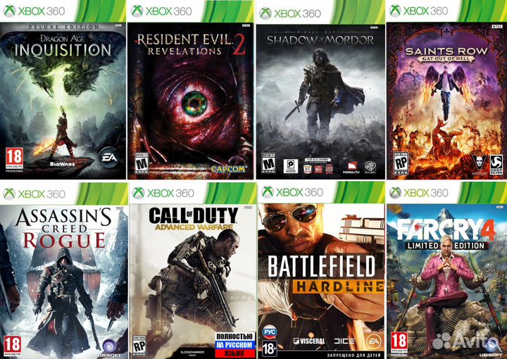 Игры для Xbox 360