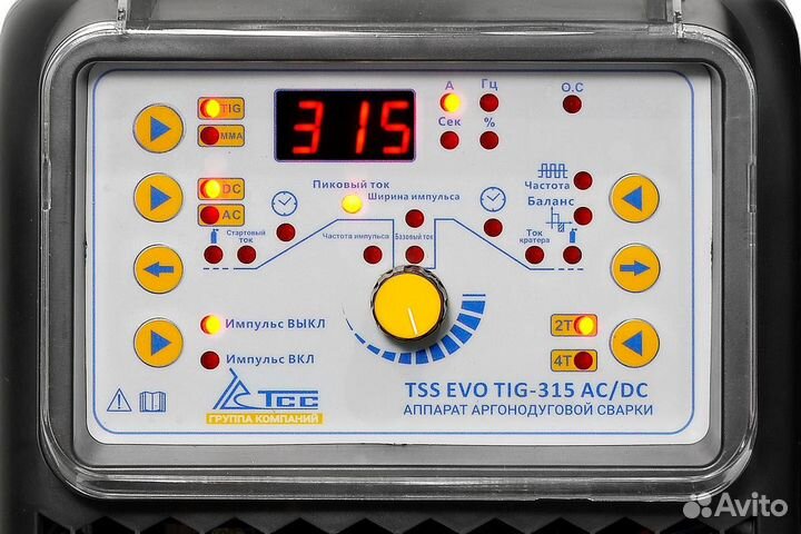 Аппарат аргонодуговой сварки TSS EVO TIG-315 AC/DC