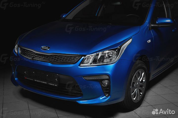 Решетка радиатора GT Line на Kia Rio 4