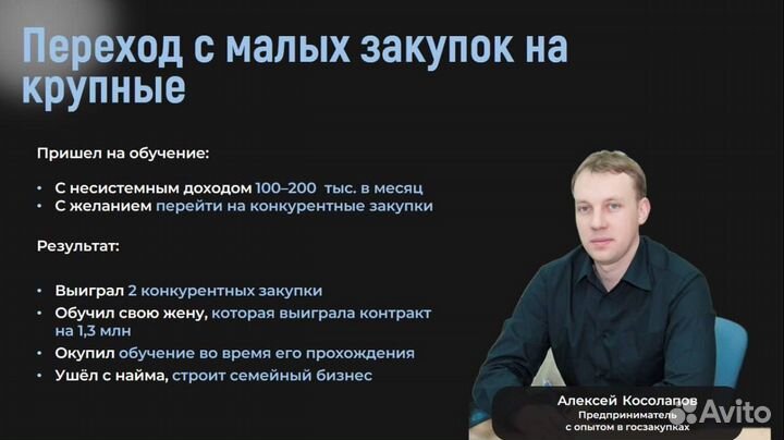 Готовый бизнес на тендерах, госзакупах