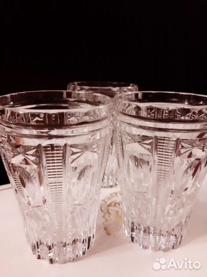 Хрустальные стаканы СССР