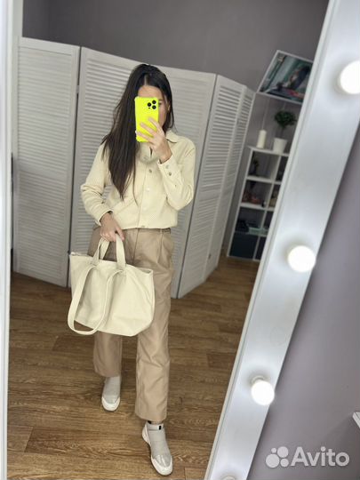 Шоппер с двумя ручками