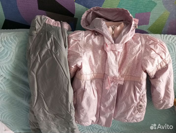 Детские вещи пакетом для девочки 110 116