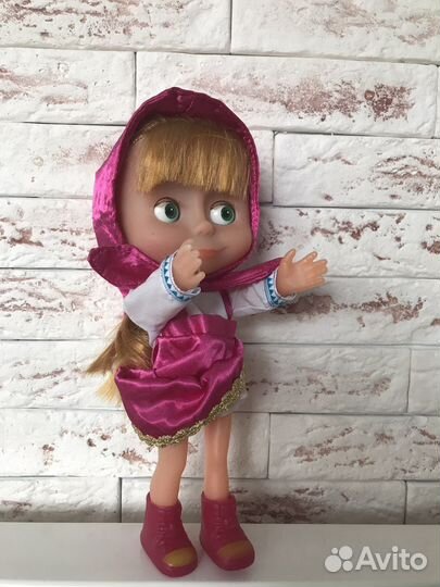 Кукла Анна, плюшевые медведи, говорящая Маша