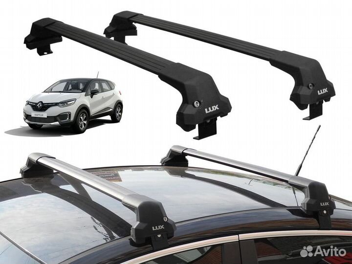 Багажник LUX City для гладкой крыши и штатных мест