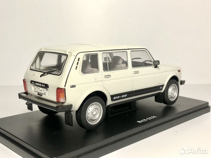 Модель автомобиля ваз 2131 нива пятидверка 1:24