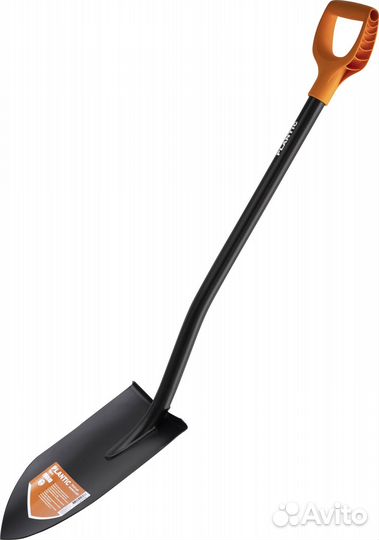 Лопата штыковая Plantic Terra 112 см сталь с черен