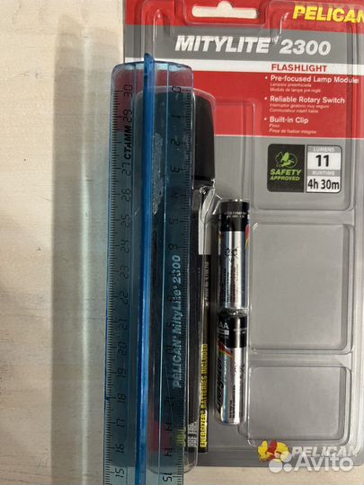 Фонарь ксенон Pelican Mitylight 2300 blk USA
