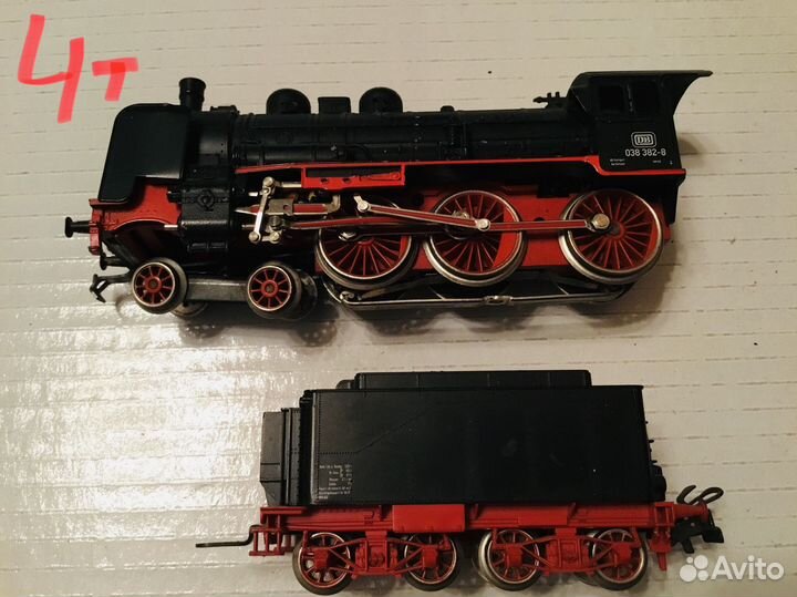 16,5мм(ho) разные паровозы AC пр-во Marklin